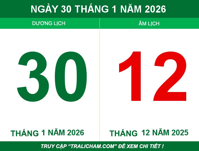 Ngày 30 tháng 1 năm 2026