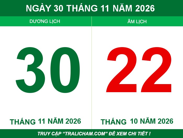 Ngày 30 tháng 11 năm 2026