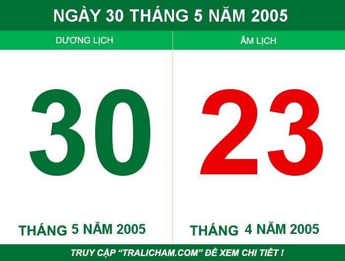 Ngày 30 tháng 5 năm 2005