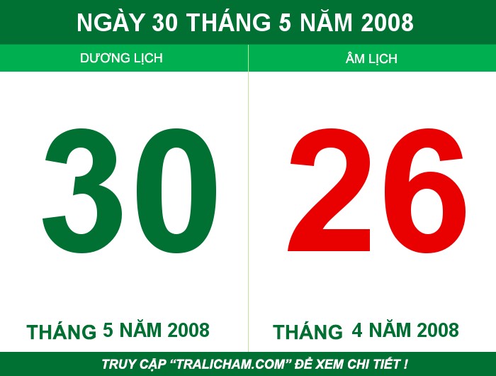 Ngày 30 tháng 5 năm 2008