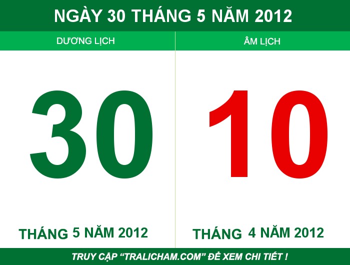 Ngày 30 tháng 5 năm 2012