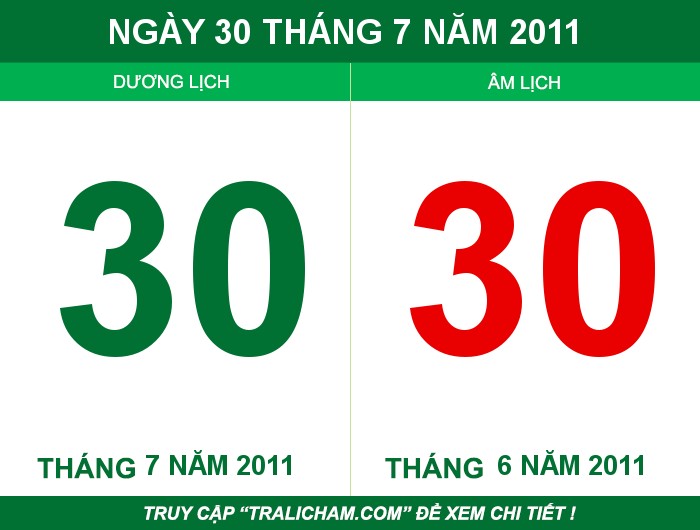 Ngày 30 tháng 7 năm 2011