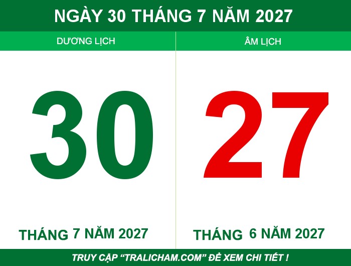 Ngày 30 tháng 7 năm 2027