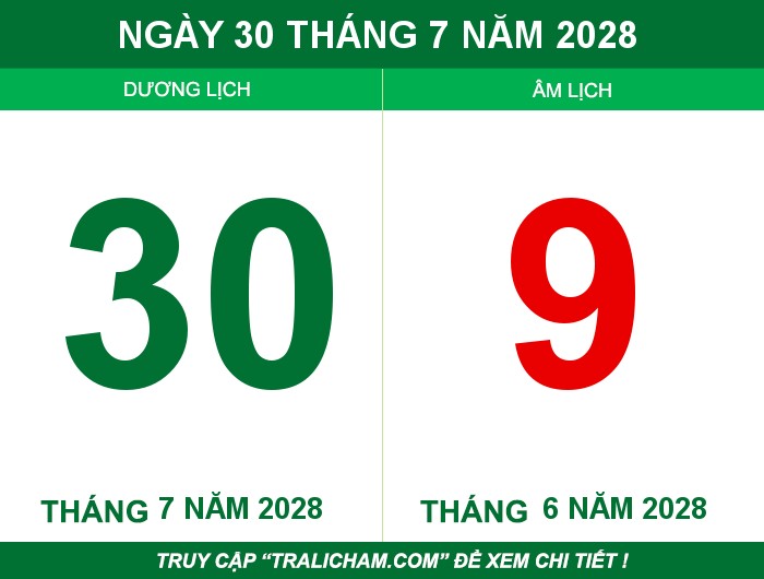 Ngày 30 tháng 7 năm 2028