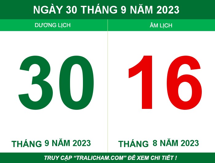 Ngày 30 tháng 9 năm 2023