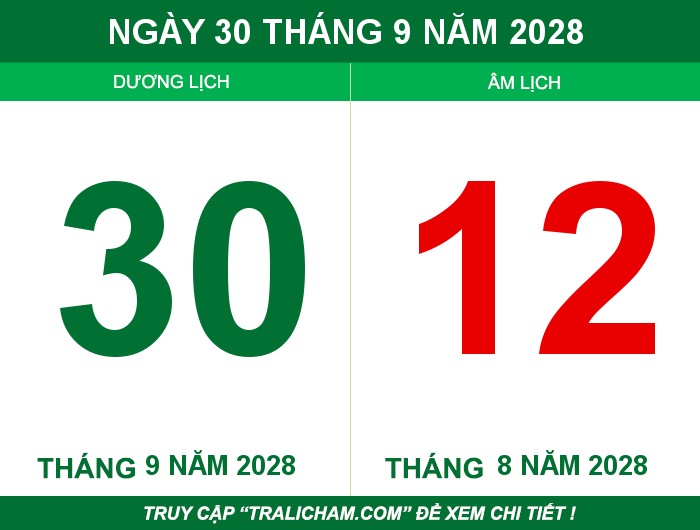 Ngày 30 tháng 9 năm 2028