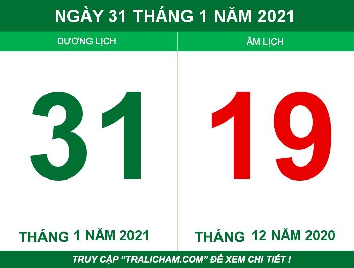 Ngày 31 tháng 1 năm 2021