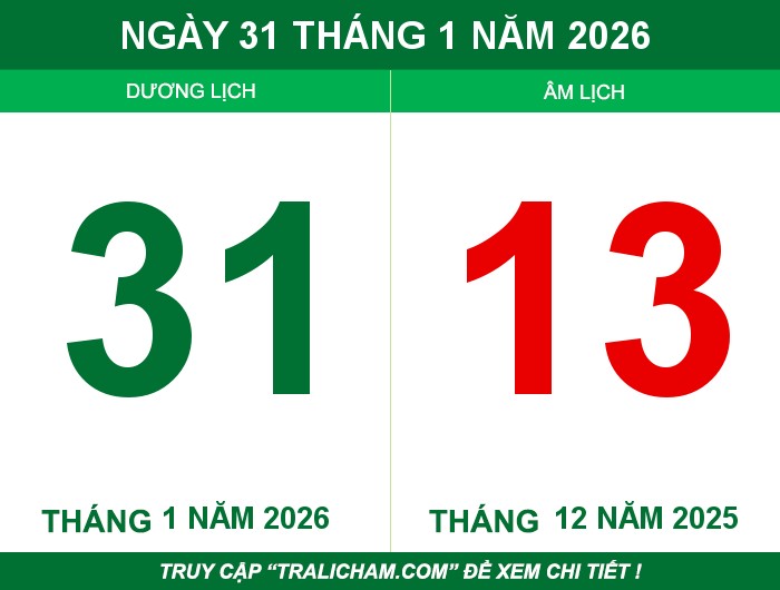 Ngày 31 tháng 1 năm 2026