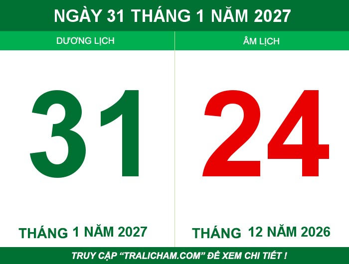 Ngày 31 tháng 1 năm 2027