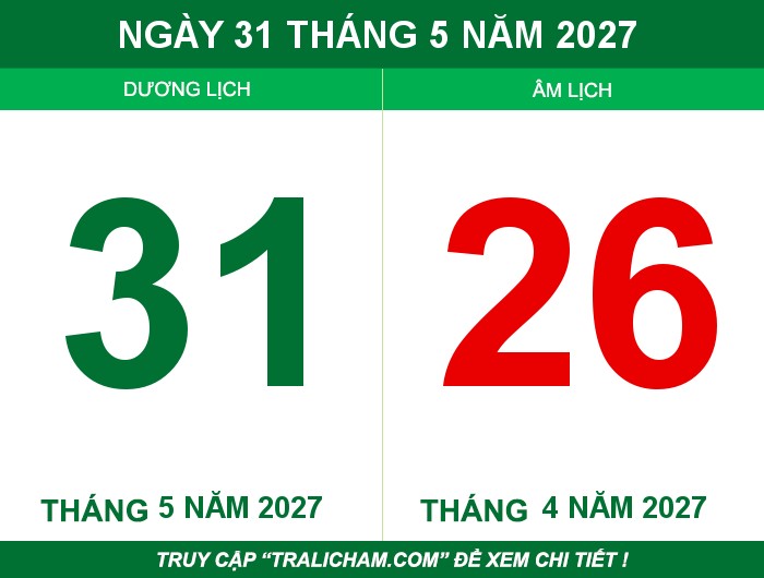 Ngày 31 tháng 5 năm 2027