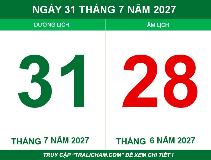 Ngày 31 tháng 7 năm 2027