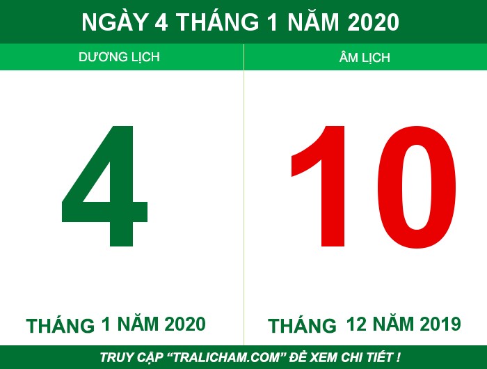 Ngày 4 tháng 1 năm 2020