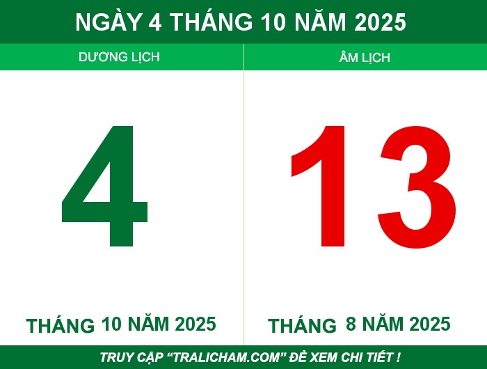 Ngày 4 tháng 10 năm 2025