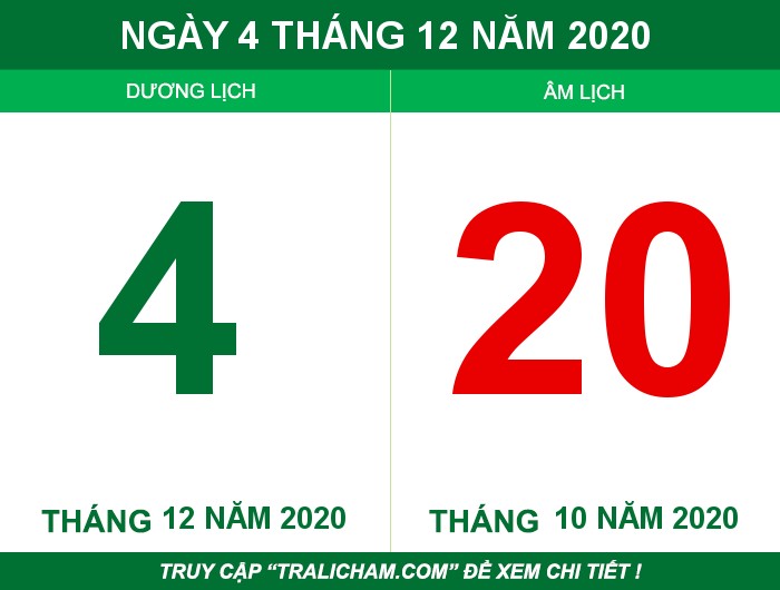 Ngày 4 tháng 12 năm 2020