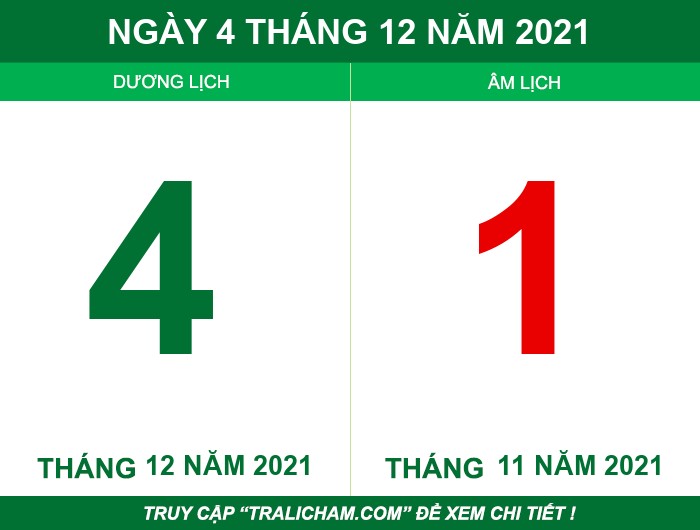 Ngày 4 tháng 12 năm 2021