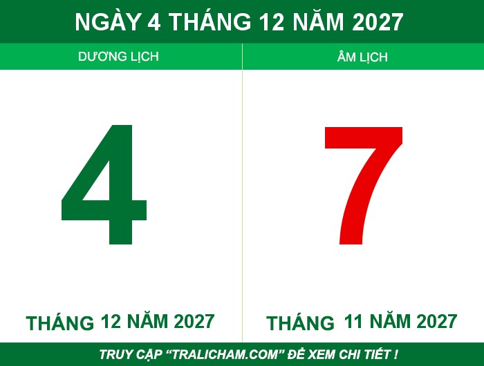 Ngày 4 tháng 12 năm 2027