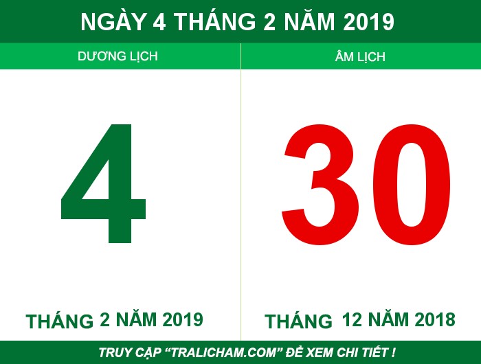 Ngày 4 tháng 2 năm 2019