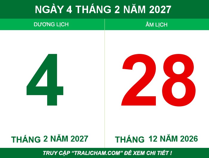 Ngày 4 tháng 2 năm 2027