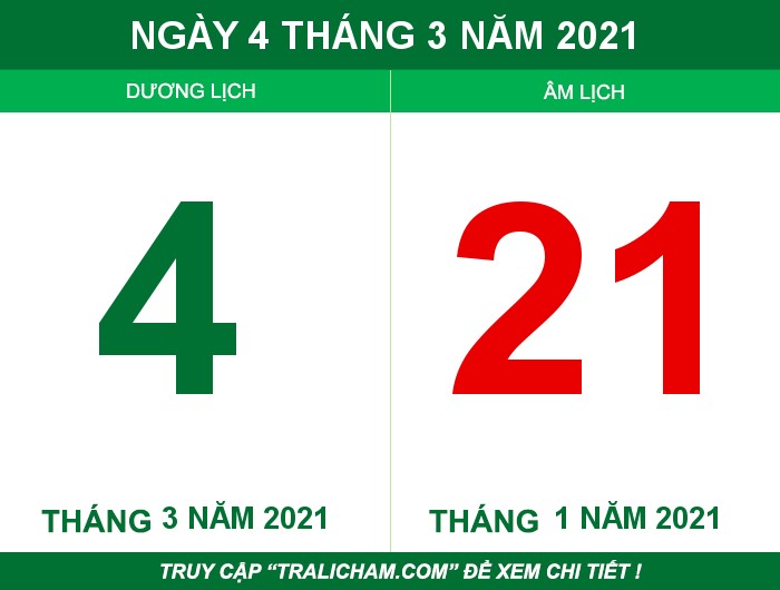 Ngày 4 tháng 3 năm 2021