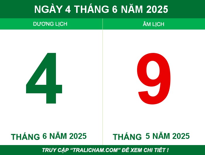 Ngày 4 tháng 6 năm 2025