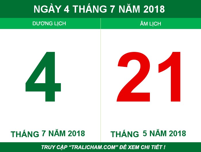 Ngày 4 tháng 7 năm 2018