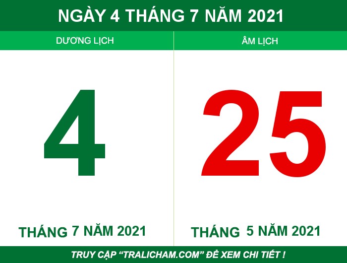 Ngày 4 tháng 7 năm 2021