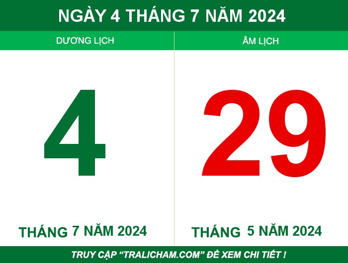 Ngày 4 tháng 7 năm 2024