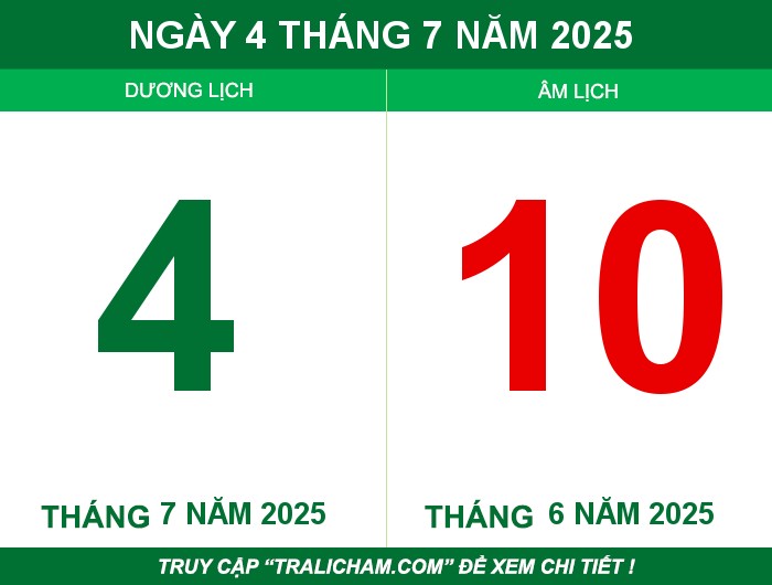 Ngày 4 tháng 7 năm 2025