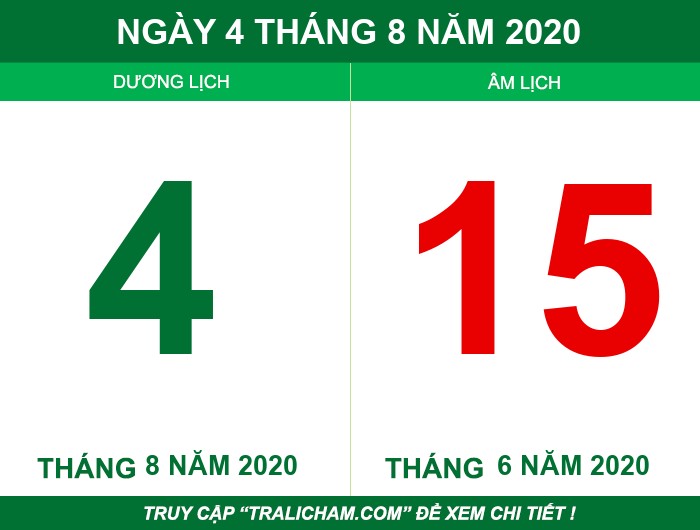 Ngày 4 tháng 8 năm 2020