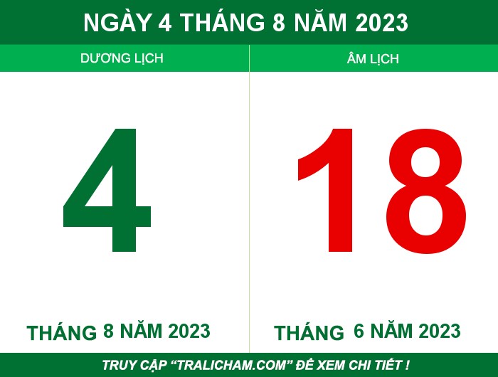 Ngày 4 tháng 8 năm 2023