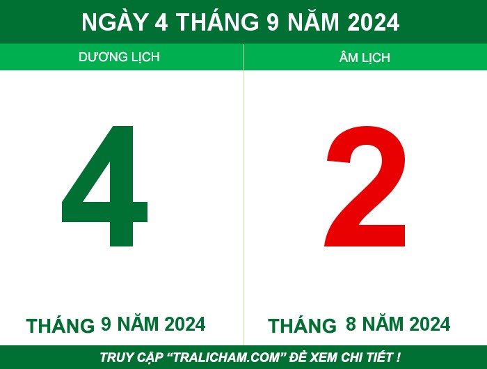 Ngày 4 tháng 9 năm 2024