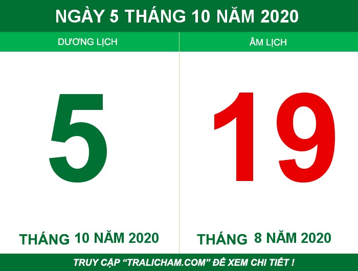 Ngày 5 tháng 10 năm 2020