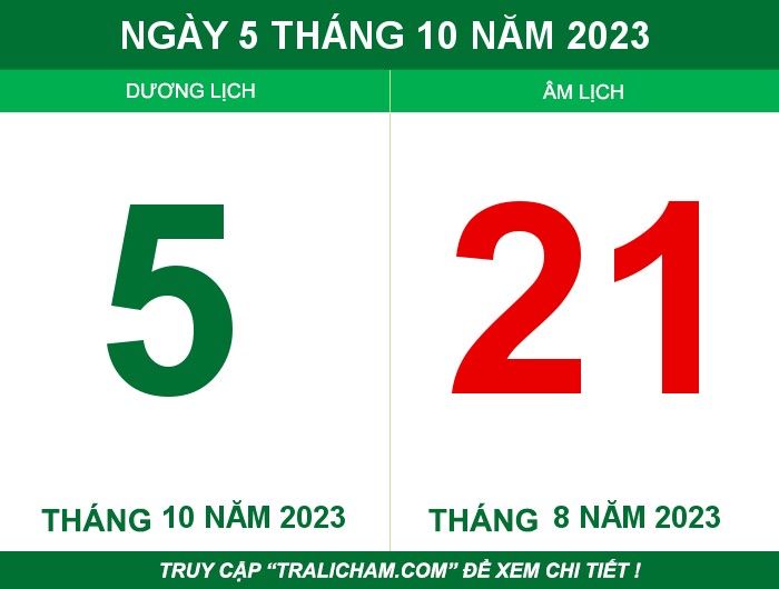 Ngày 5 tháng 10 năm 2023