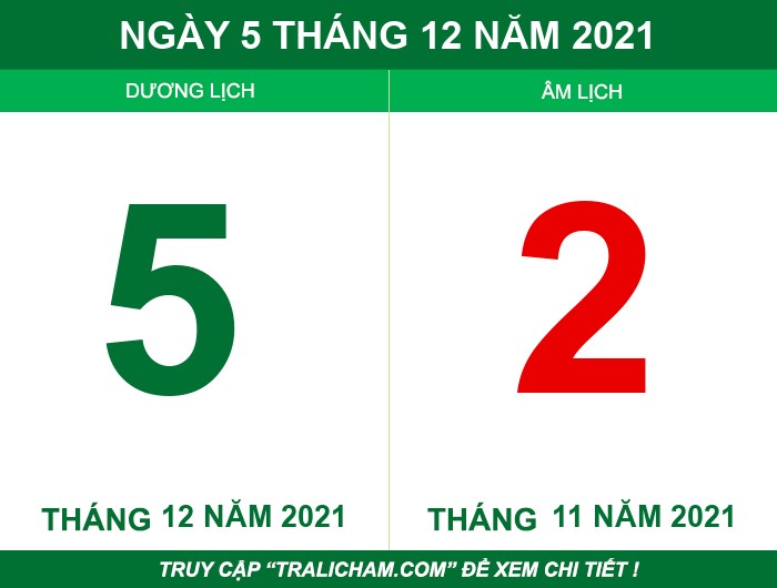 Ngày 5 tháng 12 năm 2021