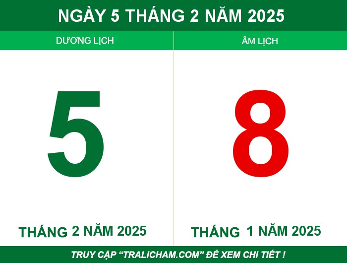 Ngày 5 tháng 2 năm 2025