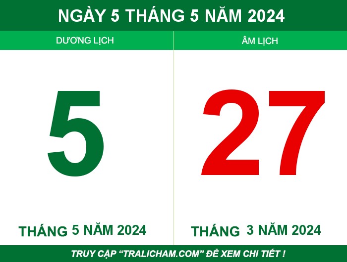 Ngày 5 tháng 5 năm 2024