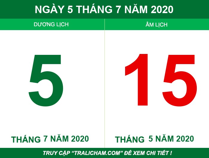 Ngày 5 tháng 7 năm 2020