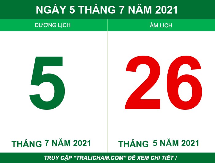 Ngày 5 tháng 7 năm 2021