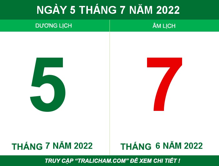 Ngày 5 tháng 7 năm 2022