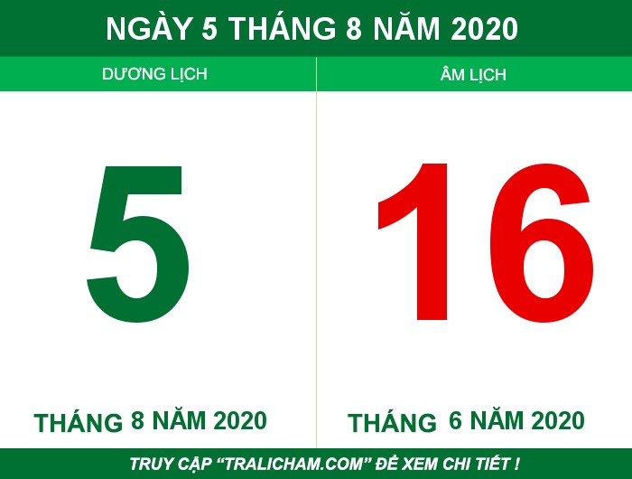 Ngày 5 tháng 8 năm 2020