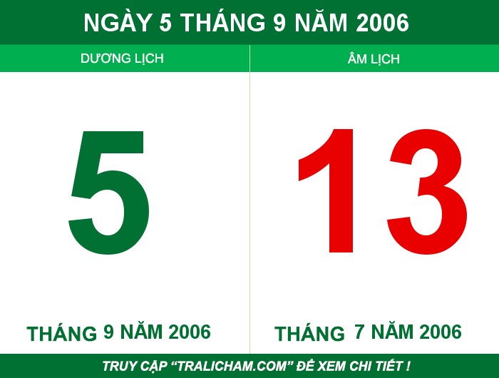 Ngày 5 tháng 9 năm 2006