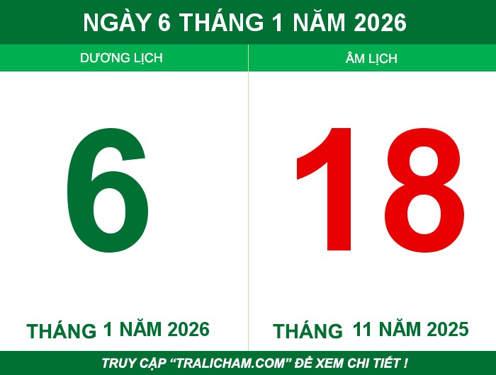 Ngày 6 tháng 1 năm 2026