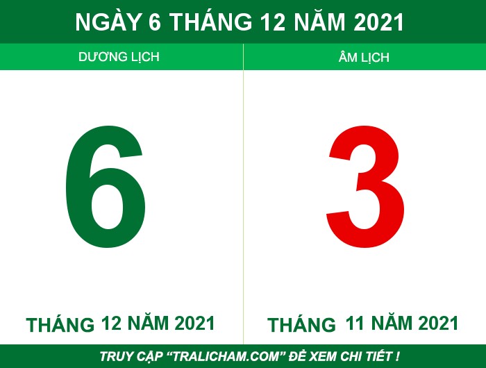Ngày 6 tháng 12 năm 2021