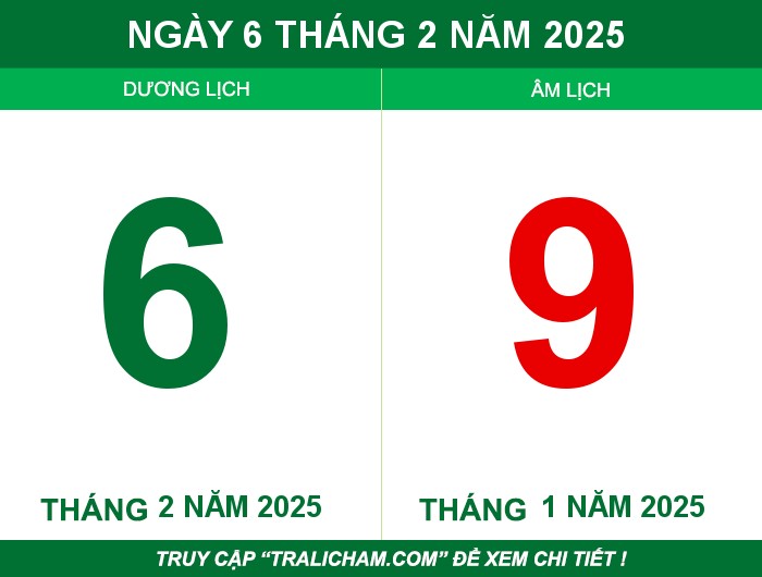 Ngày 6 tháng 2 năm 2025