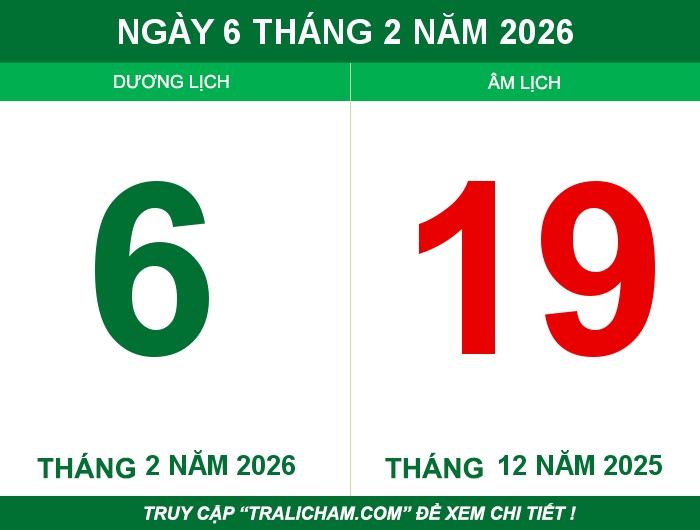 Ngày 6 tháng 2 năm 2026