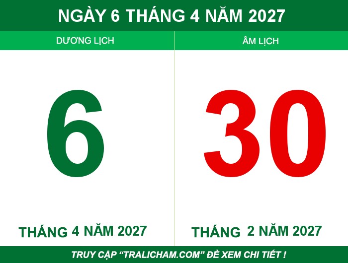 Ngày 6 tháng 4 năm 2027