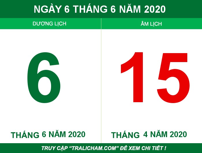 Ngày 6 tháng 6 năm 2020