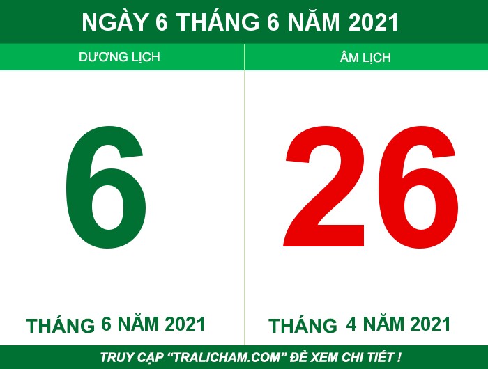 Ngày 6 tháng 6 năm 2021