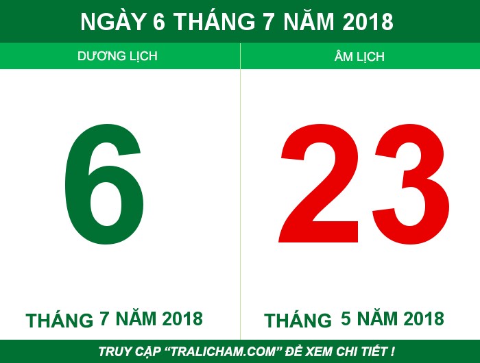Ngày 6 tháng 7 năm 2018
