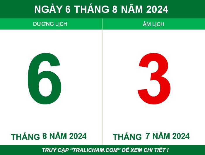 Ngày 6 tháng 8 năm 2024